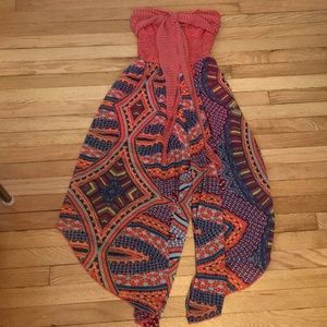 American Rag Gypsy Jump Suit Beautiful Design -Sm